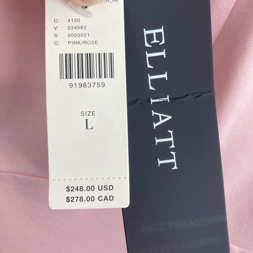 NWT Elliatt Rays Sleeveless Mini Pink Dress Coquette Chic Bow Girlcore Cute sz L - Picture 3 of 11